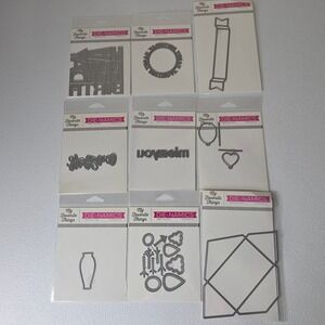 NEW My Favorite Things Die-namics Steel Dies Lot 9 Birthday Miss You Crafting